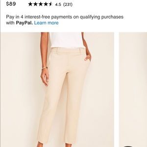 Ann Taylor Factory Ankle Pants